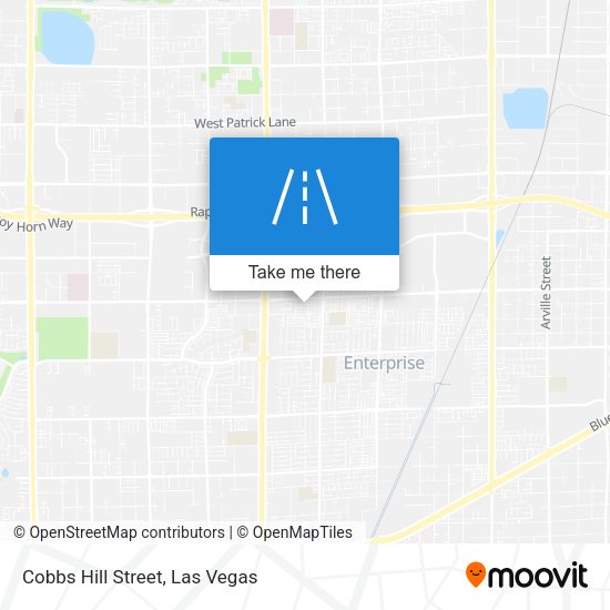 Mapa de Cobbs Hill Street
