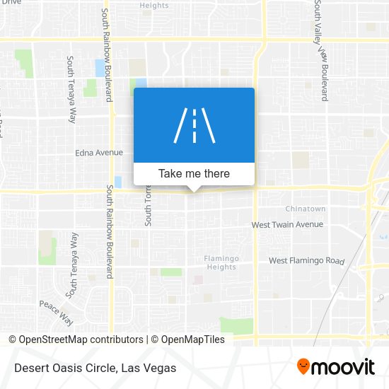 Desert Oasis Circle map