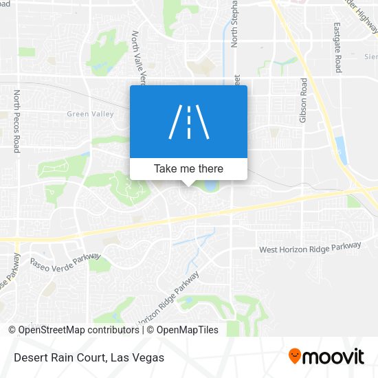 Desert Rain Court map