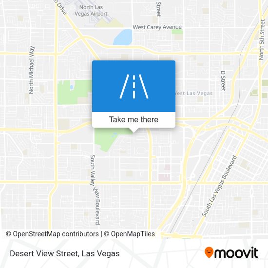 Mapa de Desert View Street