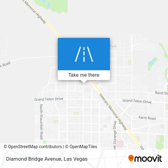 Diamond Bridge Avenue map