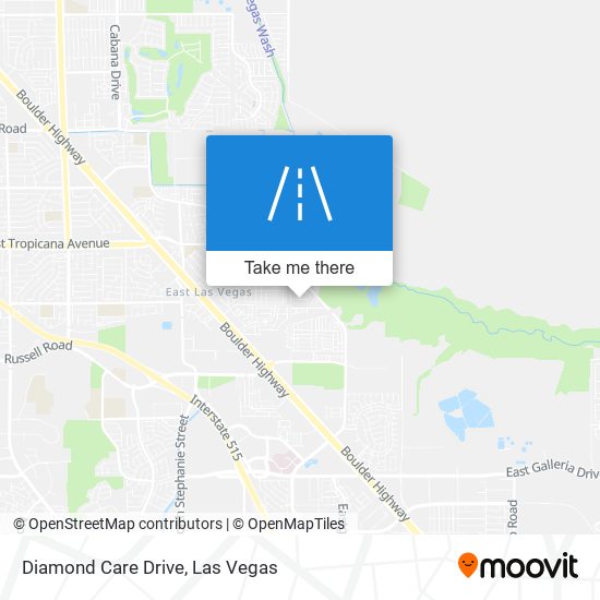 Diamond Care Drive map