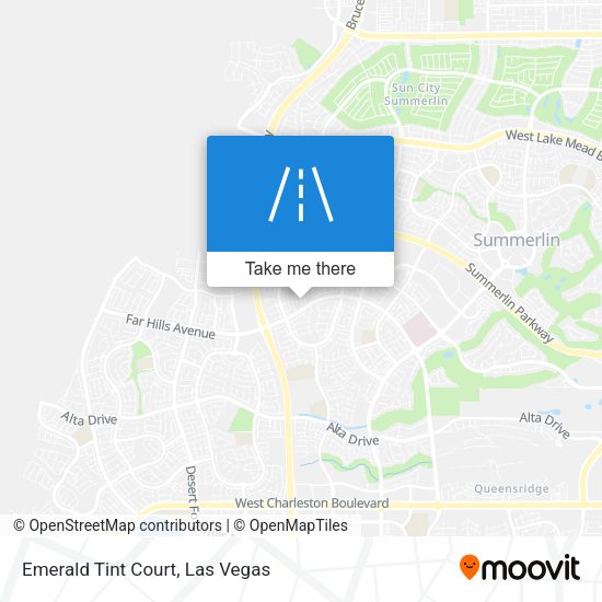 Emerald Tint Court map