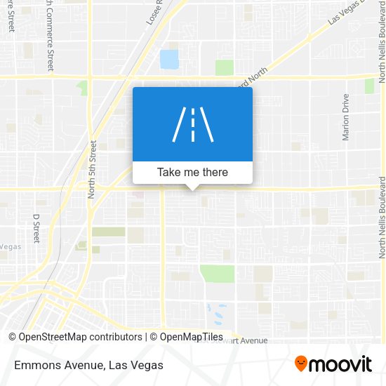 Mapa de Emmons Avenue