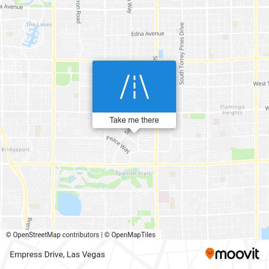 Mapa de Empress Drive