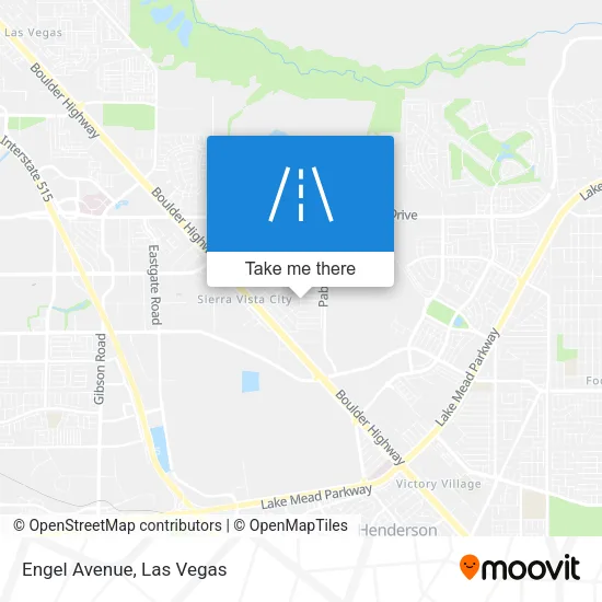 Engel Avenue map