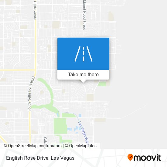 English Rose Drive map