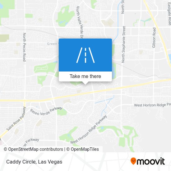 Mapa de Caddy Circle