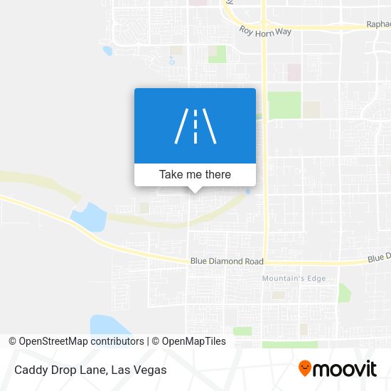 Mapa de Caddy Drop Lane