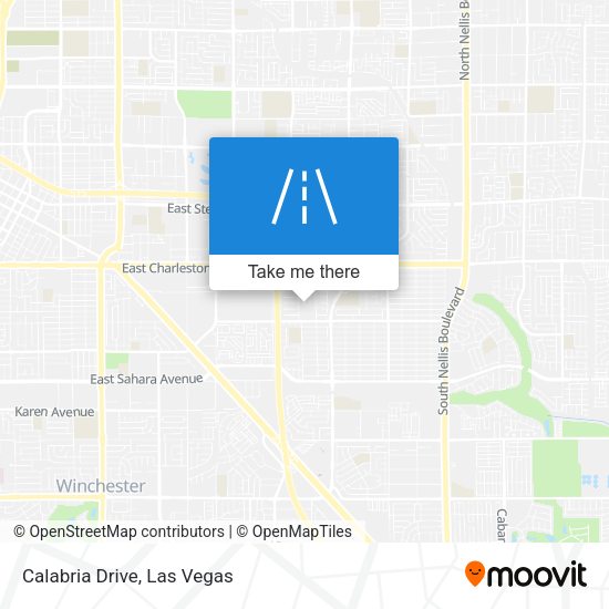 Mapa de Calabria Drive
