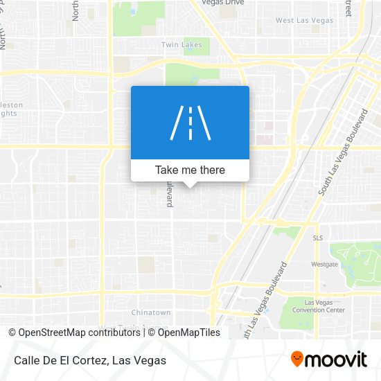 Calle De El Cortez map