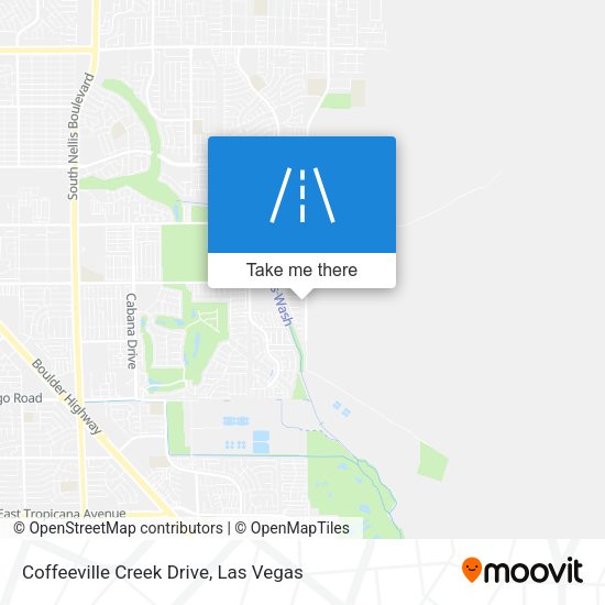 Coffeeville Creek Drive map