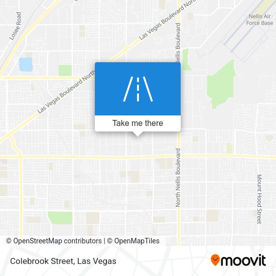 Colebrook Street map
