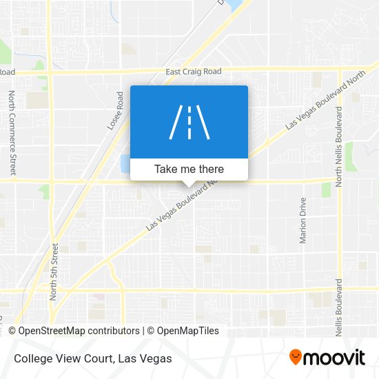 Mapa de College View Court