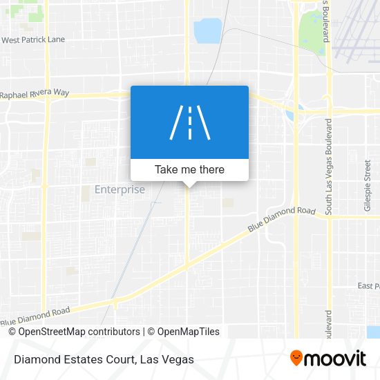 Mapa de Diamond Estates Court