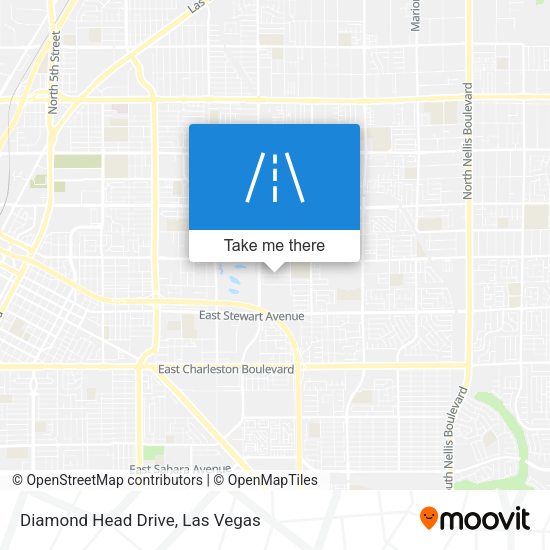 Diamond Head Drive map