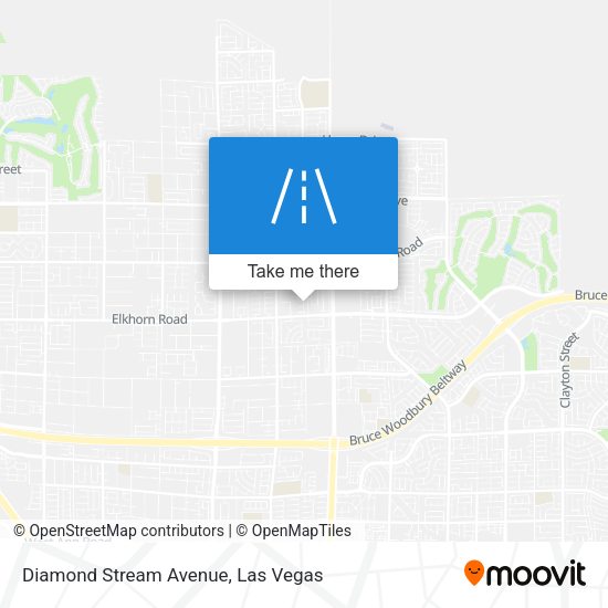 Mapa de Diamond Stream Avenue