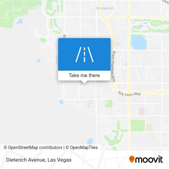 Dieterich Avenue map