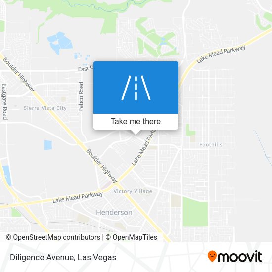 Diligence Avenue map