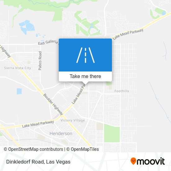 Mapa de Dinkledorf Road