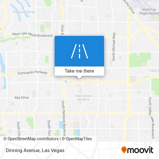 Mapa de Dinning Avenue