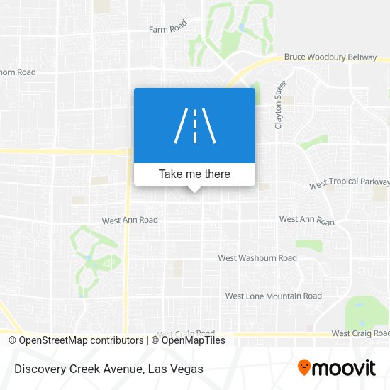 Mapa de Discovery Creek Avenue