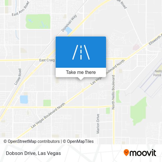 Dobson Drive map