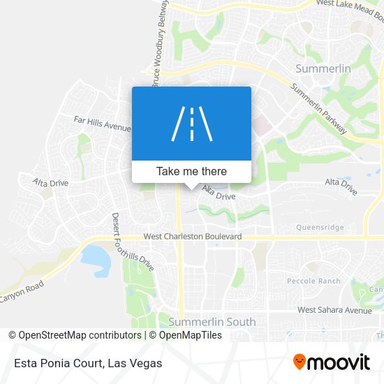 Esta Ponia Court map