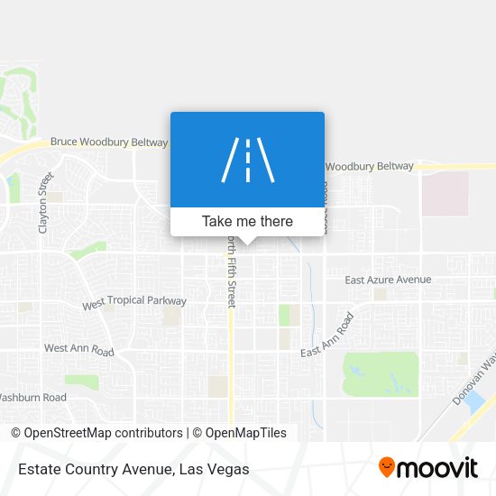 Estate Country Avenue map
