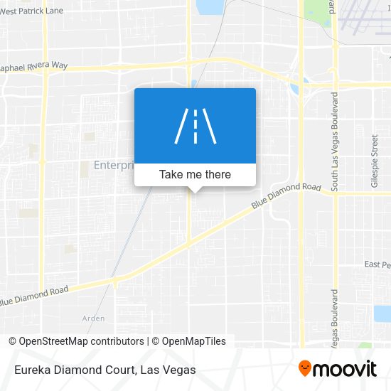 Eureka Diamond Court map