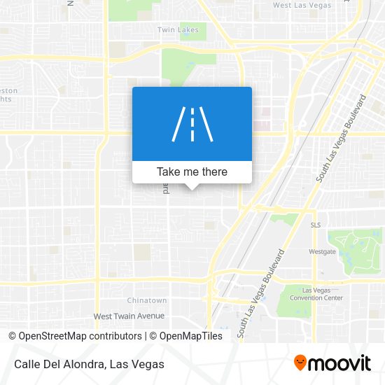 Mapa de Calle Del Alondra