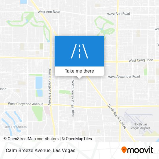 Calm Breeze Avenue map
