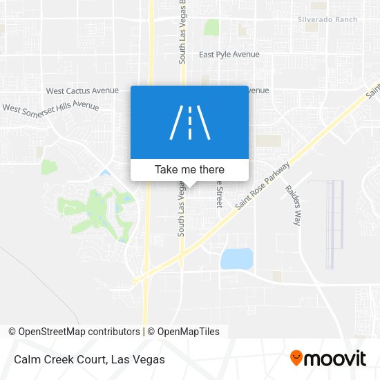 Calm Creek Court map