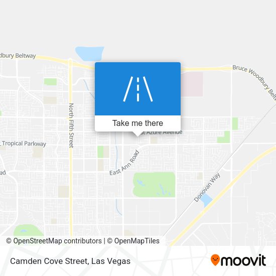 Camden Cove Street map