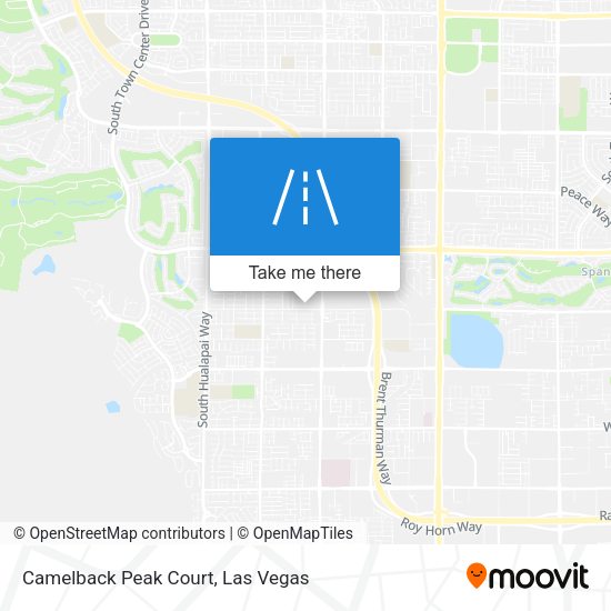 Camelback Peak Court map