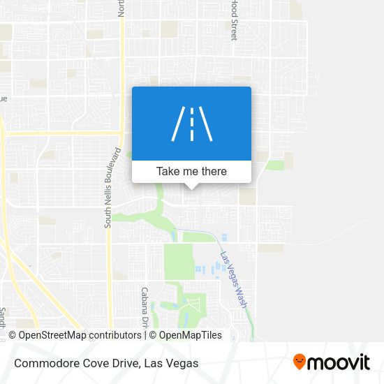 Mapa de Commodore Cove Drive