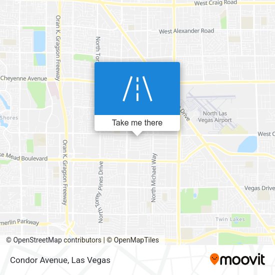 Mapa de Condor Avenue