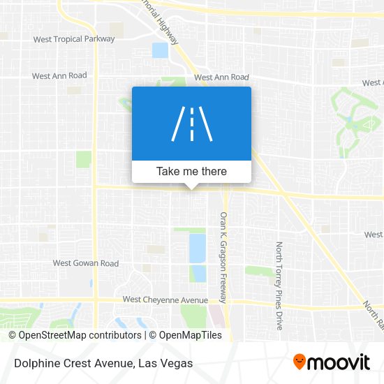Mapa de Dolphine Crest Avenue