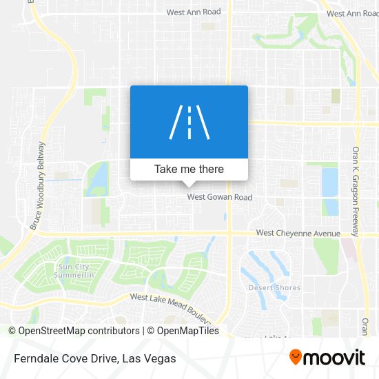 Mapa de Ferndale Cove Drive