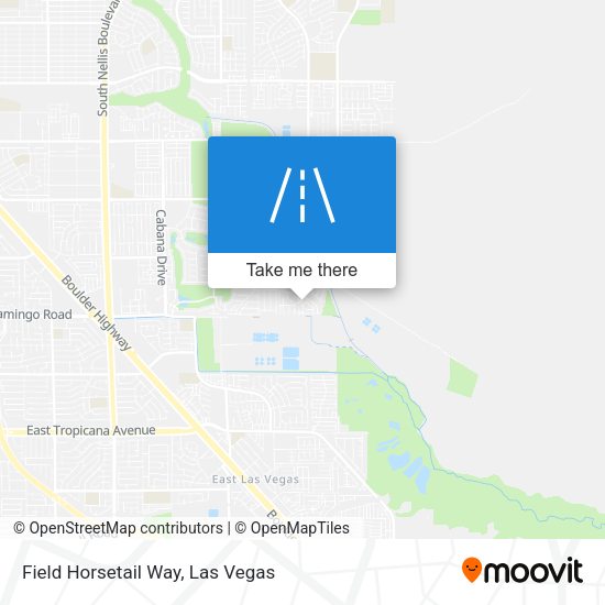 Field Horsetail Way map