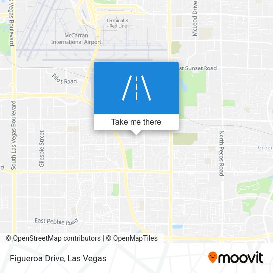 Mapa de Figueroa Drive