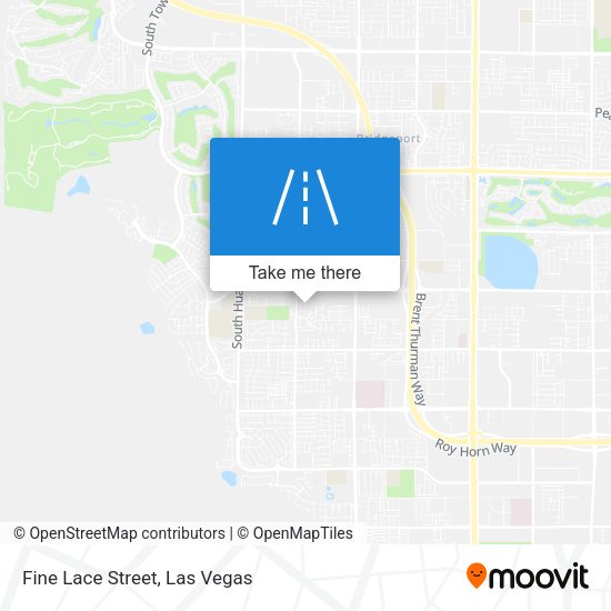 Fine Lace Street map
