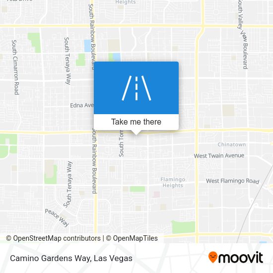 Mapa de Camino Gardens Way
