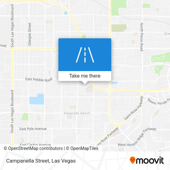 Mapa de Campanella Street