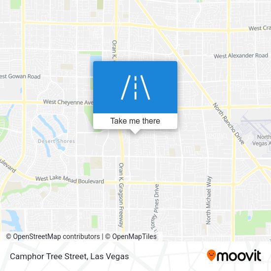 Mapa de Camphor Tree Street