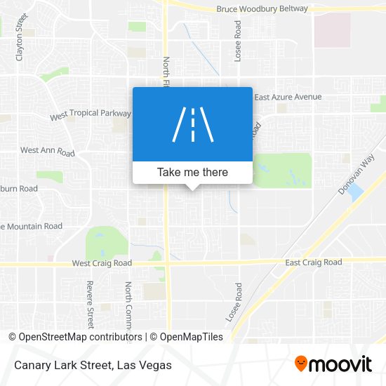 Mapa de Canary Lark Street
