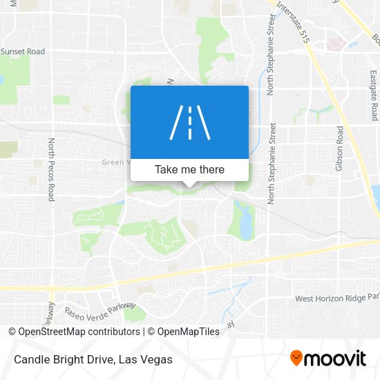 Candle Bright Drive map