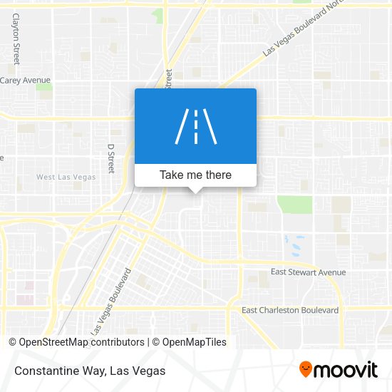 Mapa de Constantine Way