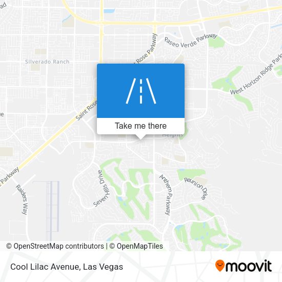 Mapa de Cool Lilac Avenue