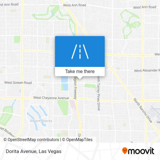 Mapa de Dorita Avenue